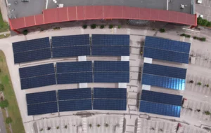 Developp'Sun Dole Intermarché ombrières solaires