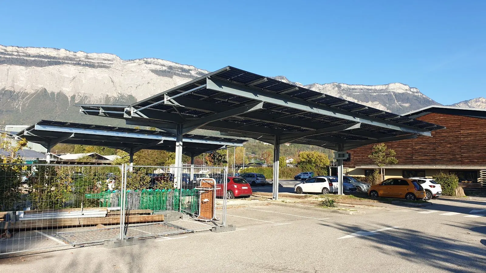 Developp'Sun ombrières solaires Montbonnot-Saint-Martin