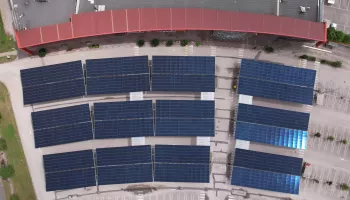 Developp'Sun Dole Intermarché ombrières solaires