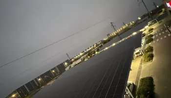 Ombrières photovoltaïque Developp'Sun au Intermarché d'Artenay