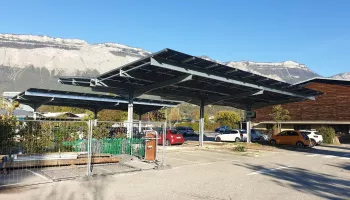 Developp'Sun ombrières solaires Montbonnot-Saint-Martin